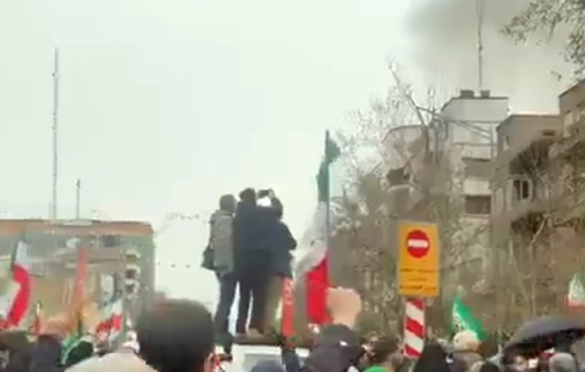 Ισραηλινές επιδρομές Τεχεράνη διαδήλωση αλ-Κουντς