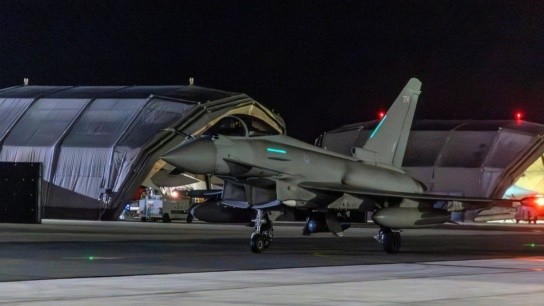 Βρετανικά μαχητικά Typhoon στη Μέση Ανατολή