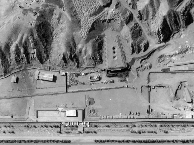 Πυρηνική εγκατάσταση Taleqan Ιράν μετά ισραηλινή επίθεση