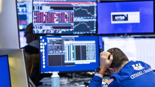 Wall Street κατάρρευση δείκτες χρηματιστήριο πτώση