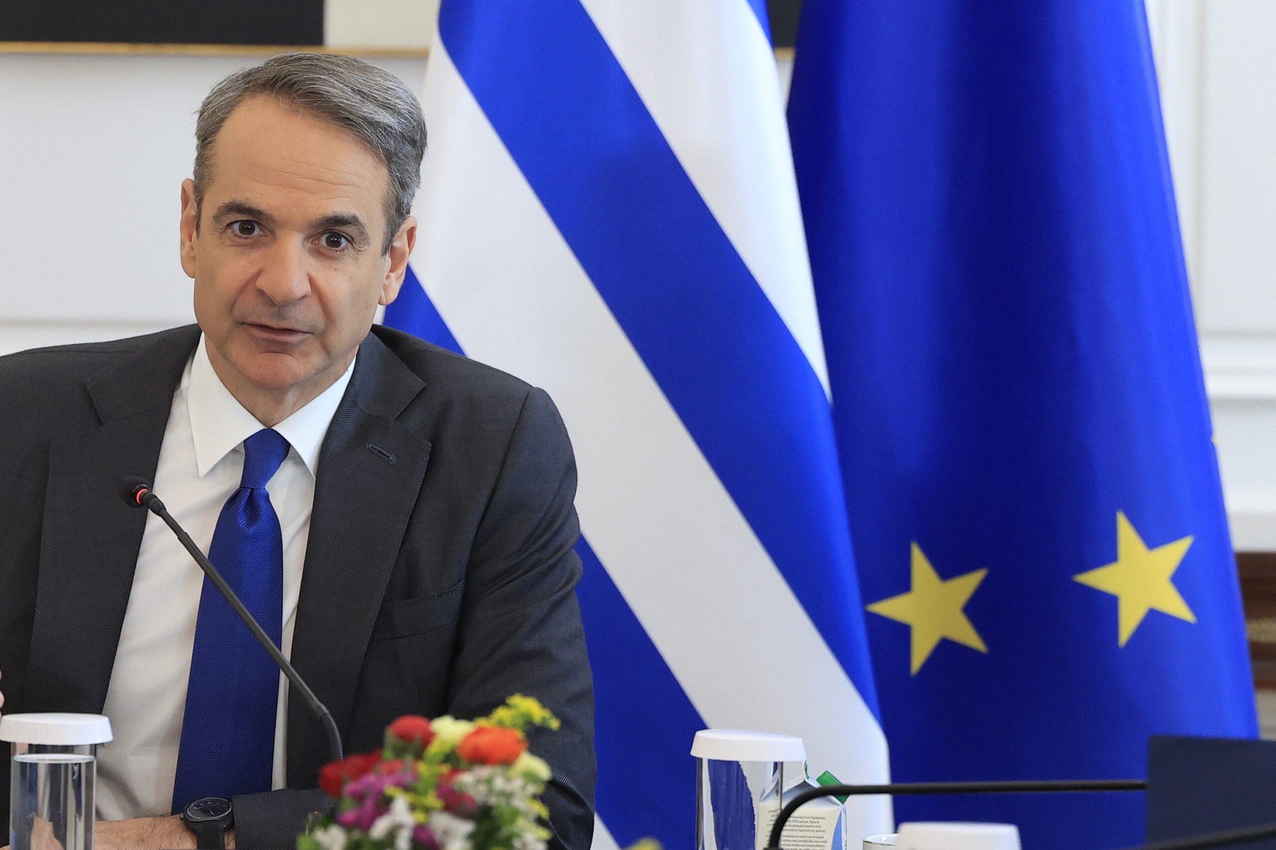 Πλαφόν σε καύσιμα και σούπερ μάρκετ μέχρι τον Ιούνιο Κυριάκος Μητσοτάκης ανακοινώνει πλαφόν καύσιμα και τιμές