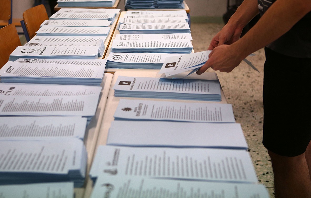 Διάγραμμα πρόθεσης ψήφου δημοσκόπηση Alco ΝΔ ΠΑΣΟΚ