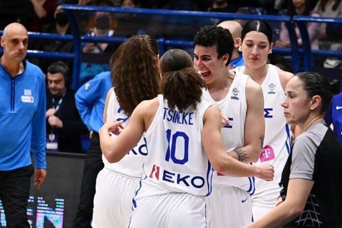 Εθνική γυναικών μπάσκετ νίκη επί Βόρειας Μακεδονίας