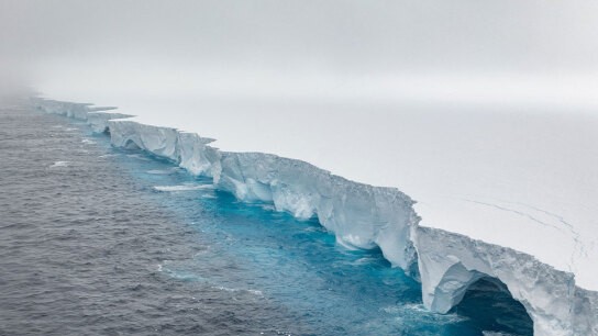 Παγόβουνο A23a νότιος ατλαντικός διάλυση