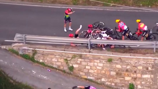 ατύχημα ποδηλατικός αγώνας Μιλάνο Σαν Ρέμο γυναικών