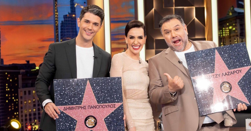 Γρηγόρης Αρναούτογλου The 2Night Show Έβελυν Ασουάντ