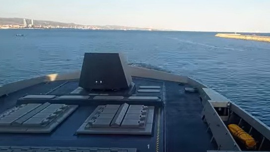 Φρεγάτα Κίμων απόπλους Λεμεσού Κύπρος