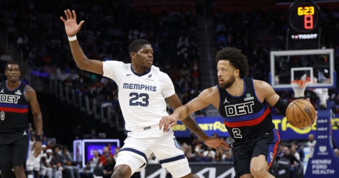 Πίστονς Γκρίζλις NBA αγώνας μπάσκετ