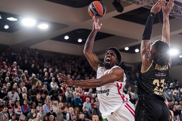 Ολυμπιακός Μονακό Euroleague ήττα Πριγκιπάτο