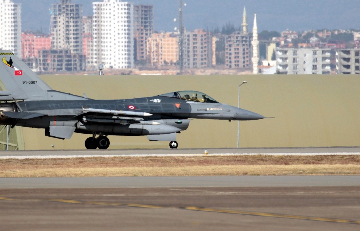 τουρκικά μαχητικά F-16 αεροδρόμιο Τύμπου κατεχόμενα