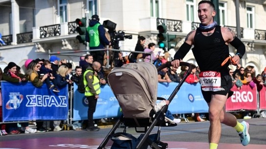 Ημιμαραθώνιος Αθήνας 2026 Παναγιώτης Μπιτάδος νικητής