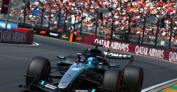 Ράσελ Mercedes pole position Formula 1 Μελβούρνη 2026