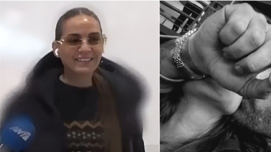 Ρία Ελληνίδου για φιλί Αλεξάνδρου: «Δεν ήμουν εγώ» Ρία Ελληνίδου και Δημήτρης Αλεξάνδρου φημολογούμενο ζευγάρι