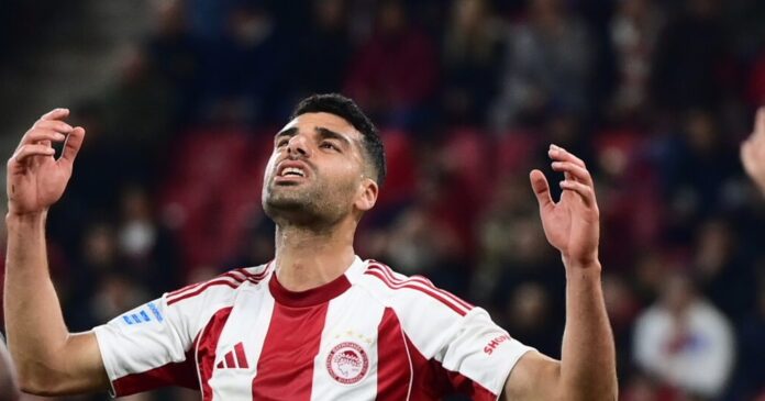 Ολυμπιακός ΑΕΛ Βενετικίδης αποκρούσεις Καραϊσκάκης