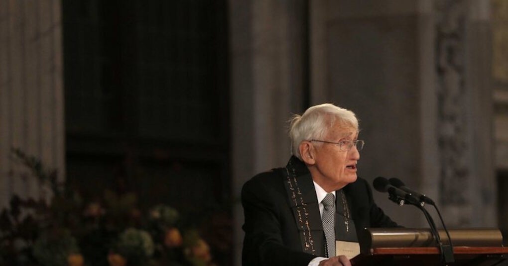 Γιούργκεν Χάμπερμας φιλόσοφος Σχολή Φρανκφούρτης