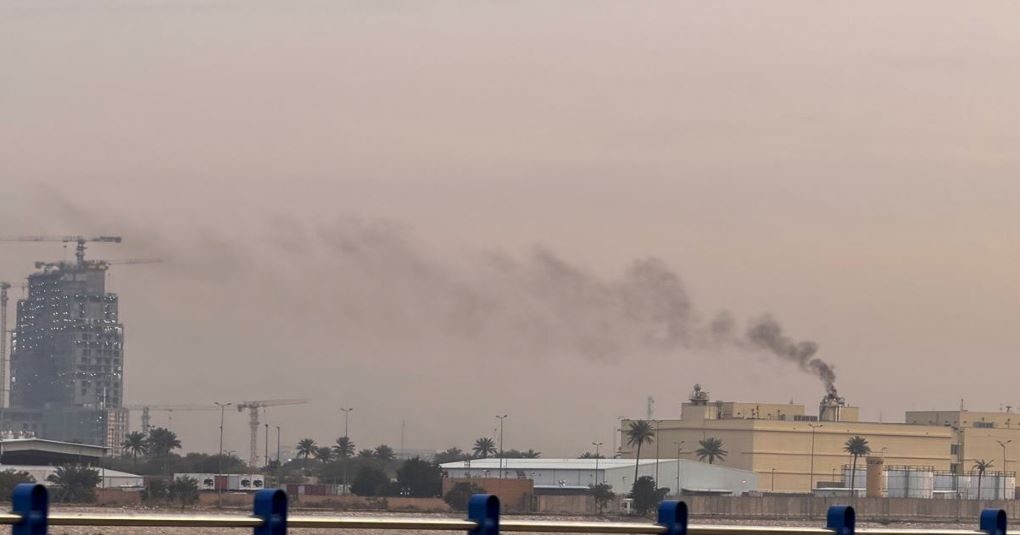 επίθεση drone αμερικανική πρεσβεία Βαγδάτη καπνός