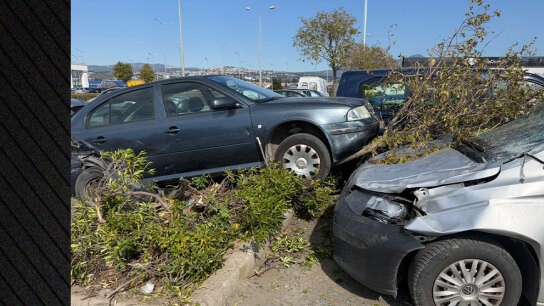 τροχαίο ατύχημα παρκινγκ Θεσσαλονίκη
