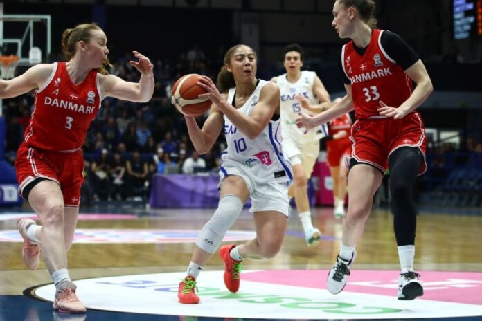Εθνική γυναικών μπάσκετ νίκη επί Δανίας