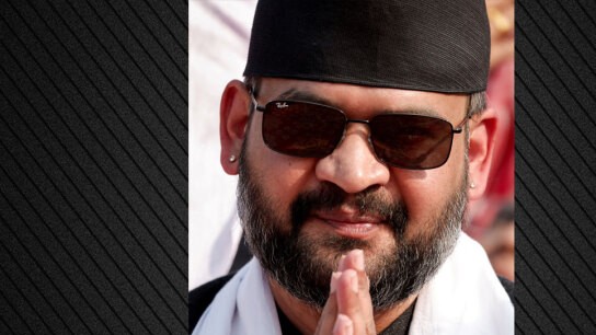 Μπαλέντρα Σαχ ράπερ πρωθυπουργός Νεπάλ ορκωμοσία