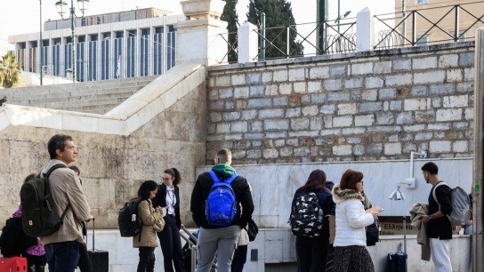 σταθμός μετρό Σύνταγμα κλειστός
