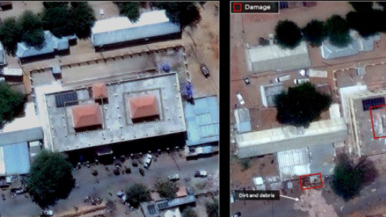 πυρκαγιά σε καταυλισμό προσφύγων στο Σουδάν