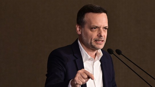 Χάρης Δούκας συνέδριο ΠΑΣΟΚ συγκυβέρνηση ΝΔ