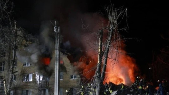 Καταστροφές από ρωσικές επιθέσεις στο Χάρκοβο