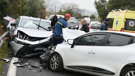 τροχαίο ατύχημα Αργολίδα παλαιά εθνική οδός