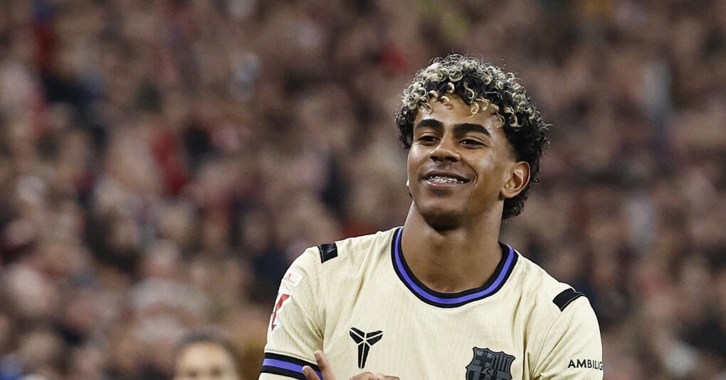 Γιαμάλ σκοράρει για Μπαρτσελόνα κόντρα Μπιλμπάο