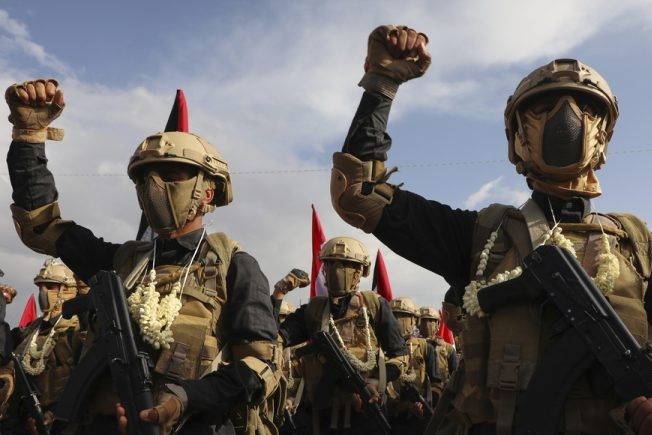 Ο ηγέτης των Χούθι της Υεμένης Άμπντουλ Μαλίκ αλ Χούθι σε τηλεοπτική ομιλία