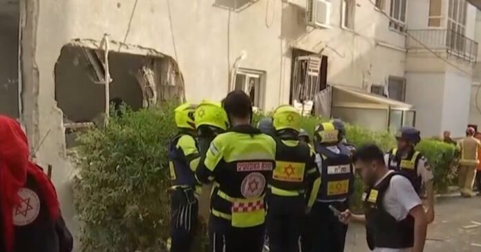 πύραυλος Τελ Αβίβ ιρανική επίθεση ΕΡΤ