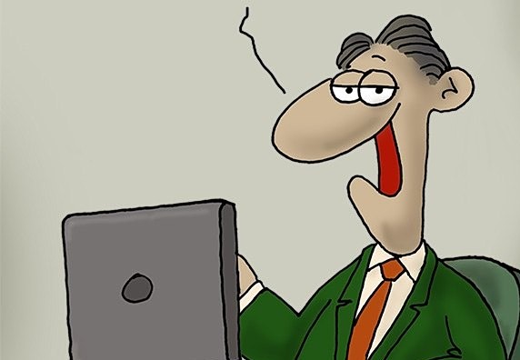 Αρκάς σκίτσο με λάθος email προσφώνηση