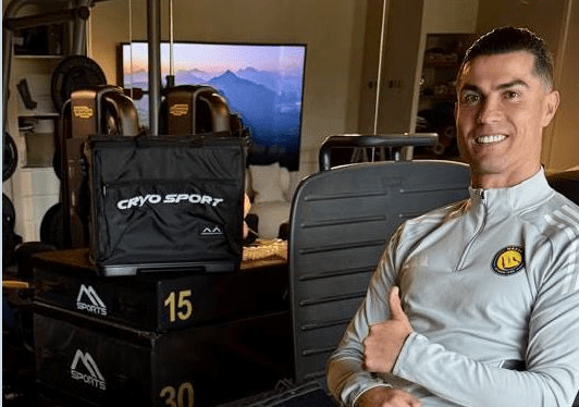 Κριστιάνο Ρονάλντο αποθεραπεία τραυματισμός Cryo Sport