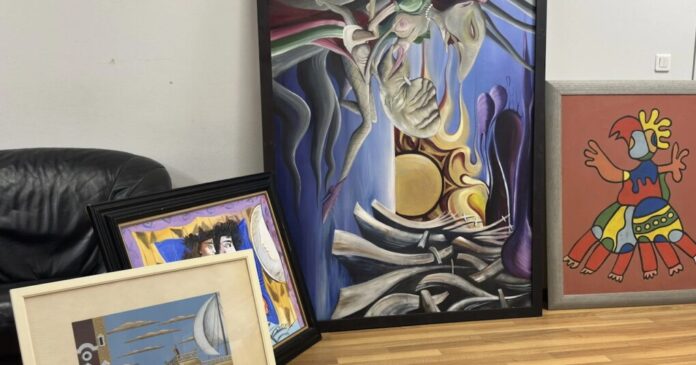 Πλαστά έργα τέχνης γκαλερί Τσαγκαράκης Κολωνάκι