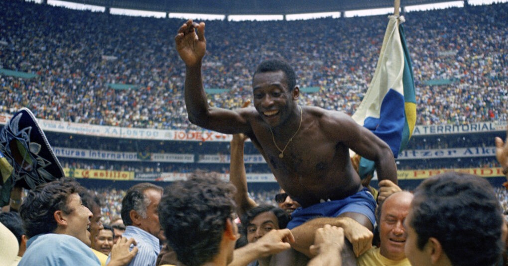 Βραζιλία 1970 Πελέ Κάρλος Αλμπέρτο Μουντιάλ