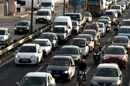 Κυκλοφοριακό χάος Αθήνα Κηφισός μποτιλιάρισμα