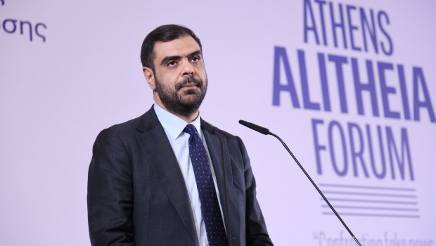 Μαρινάκης για Alitheia Forum: Αντιδράσεις γιατί δεν μείναμε απαθείς Παύλος Μαρινάκης Alitheia Forum Βουλή αντιπαράθεση