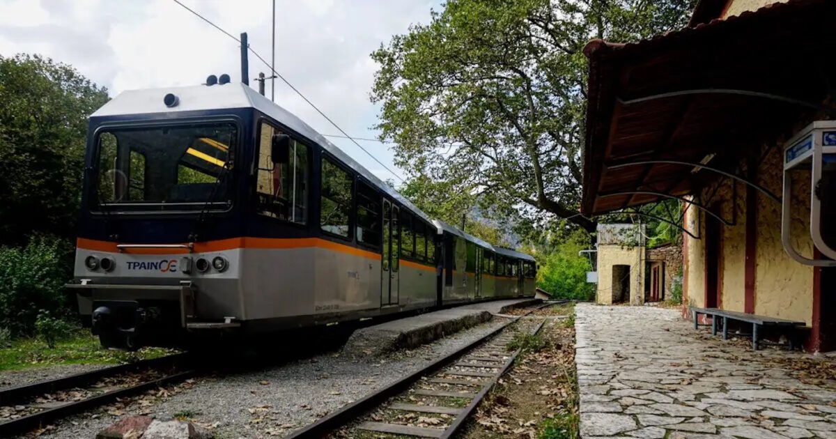 Οδοντωτός σιδηρόδρομος Καλαβρύτων στο όρος Χελμός