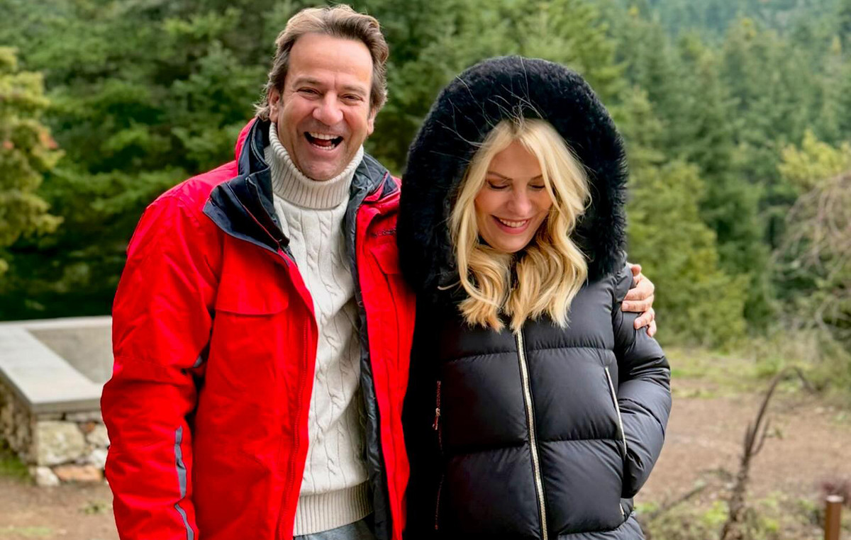 Ελένη Μενεγάκη Μάκης Παντζόπουλος γάμος οικογένεια