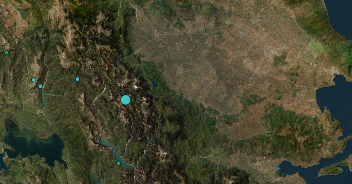 Σεισμός Καρδίτσα Ευρυτανία 4,8 Ρίχτερ Μάρτιος 2026