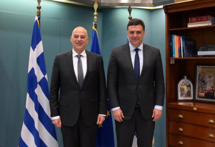 Εθνικό Πλοίο συνάντηση Κικίλιας Δένδιας