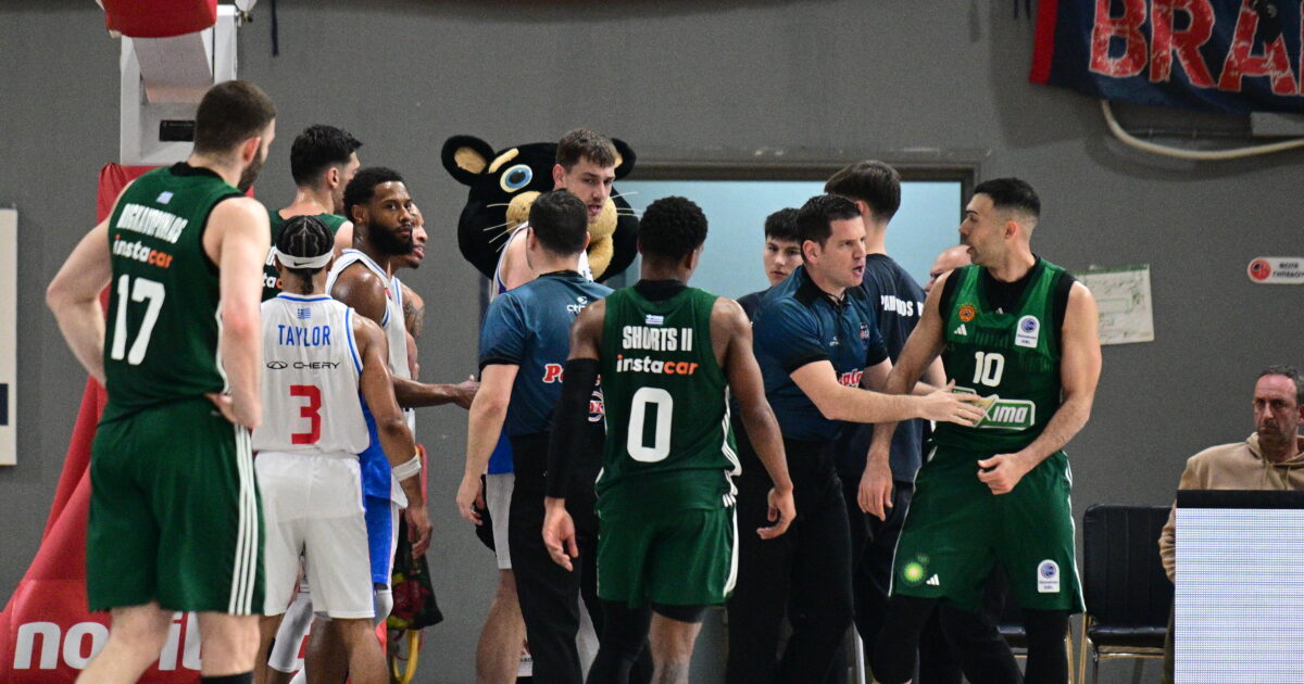 Τόμασον - Σλούκας: Επεισόδιο και αποβολή στη Γλυφάδα Τόμασον Σλούκας επεισόδιο Πανιώνιος Παναθηναϊκός