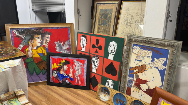 πλαστά έργα τέχνης γκαλερίστας Τσαγκαράκης