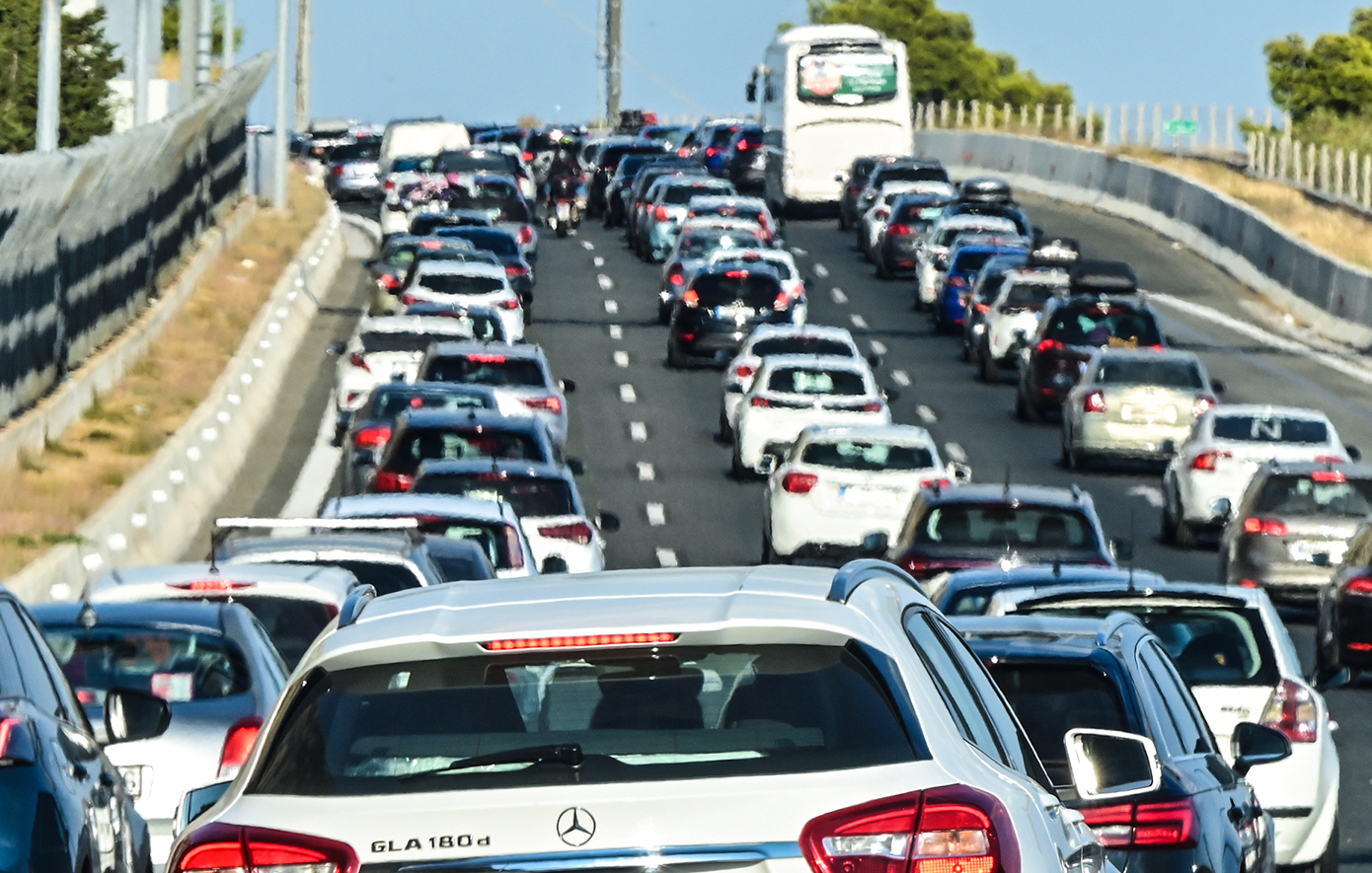 Κυκλοφοριακό χάος Αθήνα Κηφισός μποτιλιάρισμα
