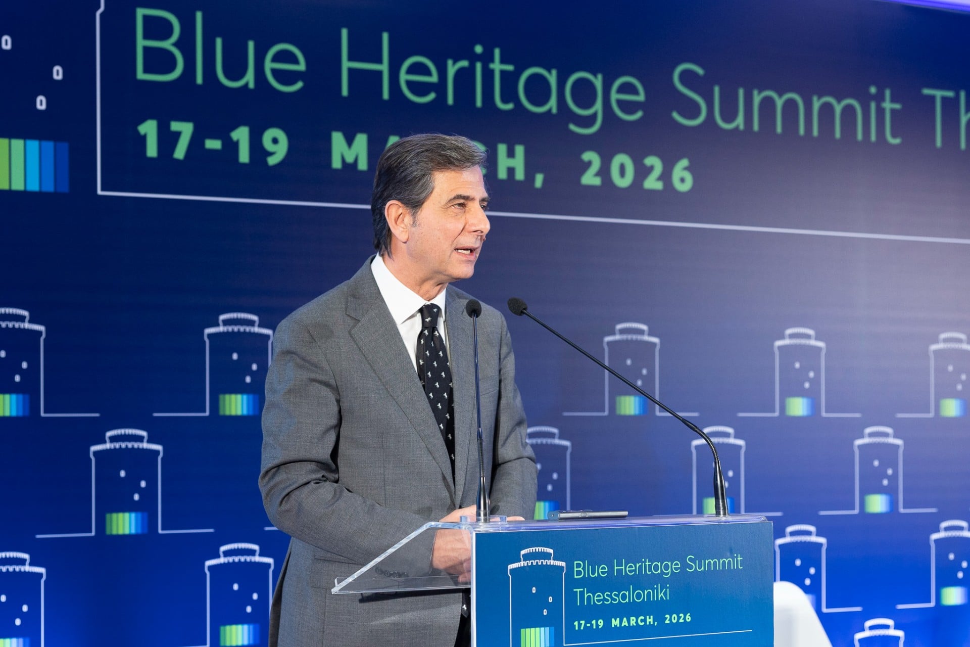 Blue Heritage Summit Thessaloniki: Επιτυχία με 15 υπουργούς Blue Heritage Summit Thessaloniki συνέδριο με υπουργούς