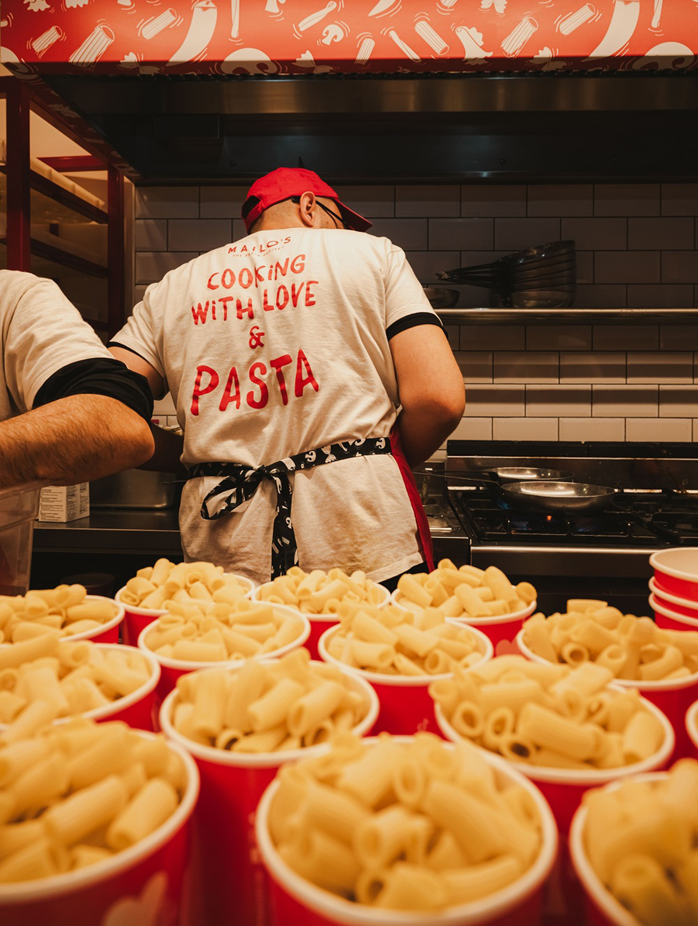 35.000 μερίδες σε μία μέρα για την Ημέρα Ευτυχίας Mailo's pasta για την Παγκόσμια Ημέρα Ευτυχίας