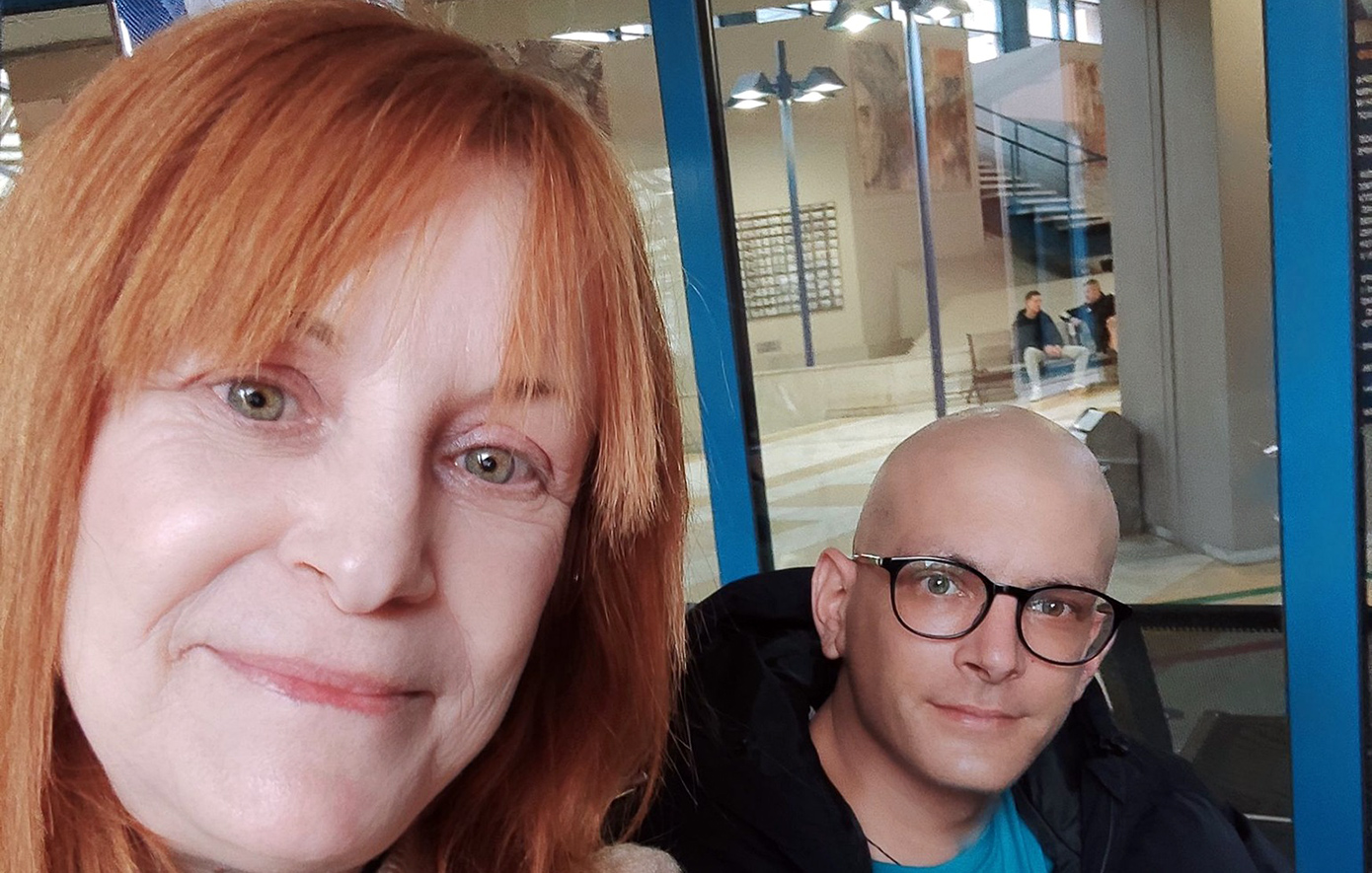 Δήμαρχος Άη Στράτη Κώστας Σινάνης μετά την επέμβαση