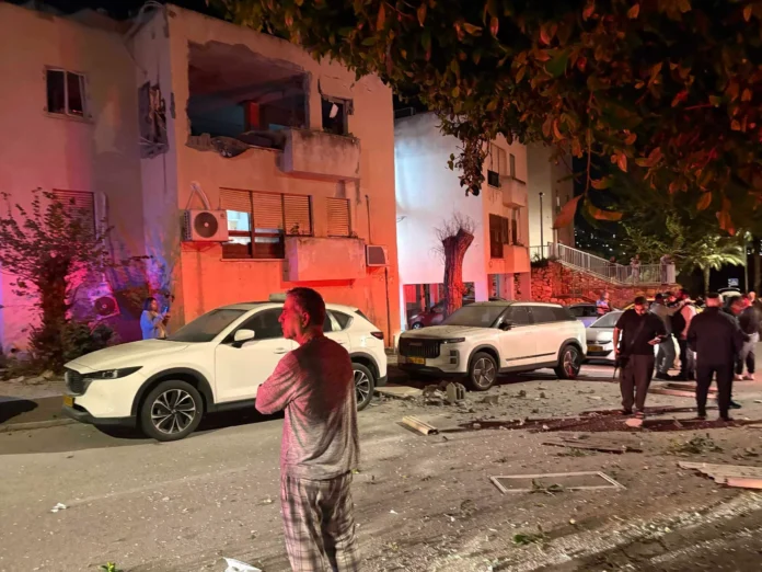 Ζημιές από ιρανική επίθεση στη Χάιφα