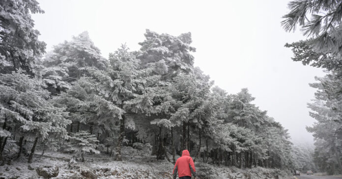 Κακοκαιρία με βροχή και χιόνι στην Ελλάδα