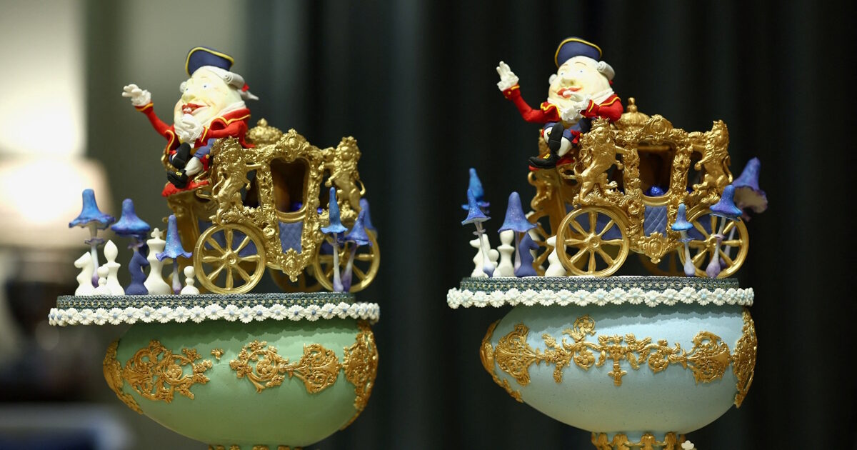 Έκθεση σοκολάτας στο Βέλγιο με πασχαλινά γλυπτά